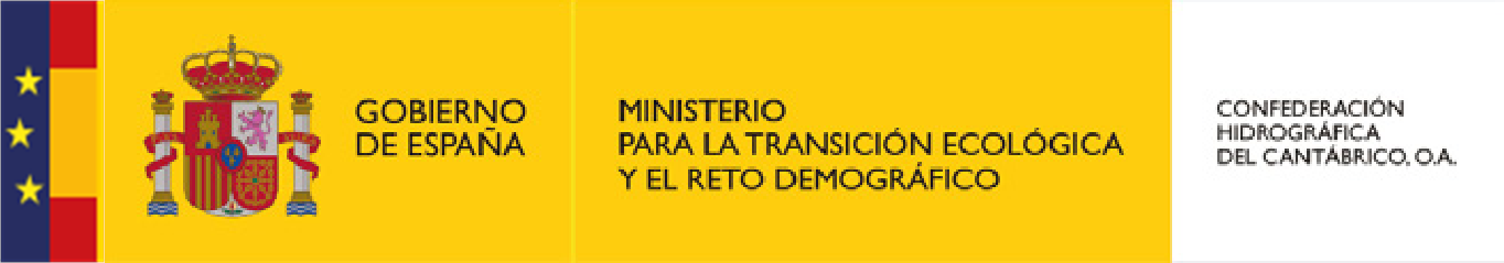 Gobierno de España, Ministerio para la Transición Ecológica y Confederación Hidrográfica del Cantábrico